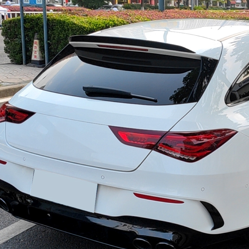 Car Rear Spoiler for Mercedes-Benz CLA-Class Shooting Brake X118, CLA200, CLA260, CLA35, CLA45, AMG