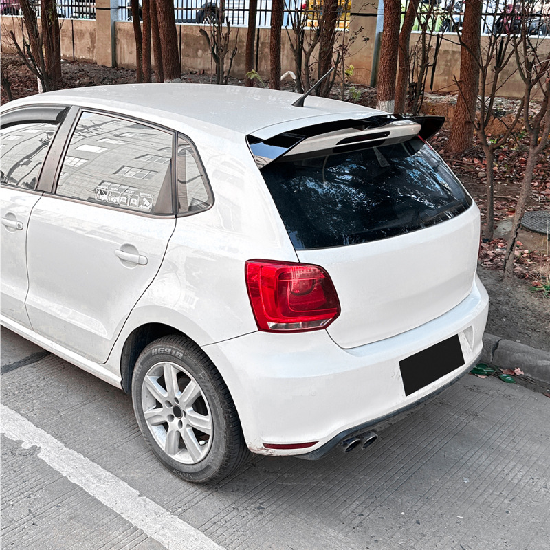 Car Rear Spoiler for Volkswagen Polo MK5 6R 6C 2009-2017