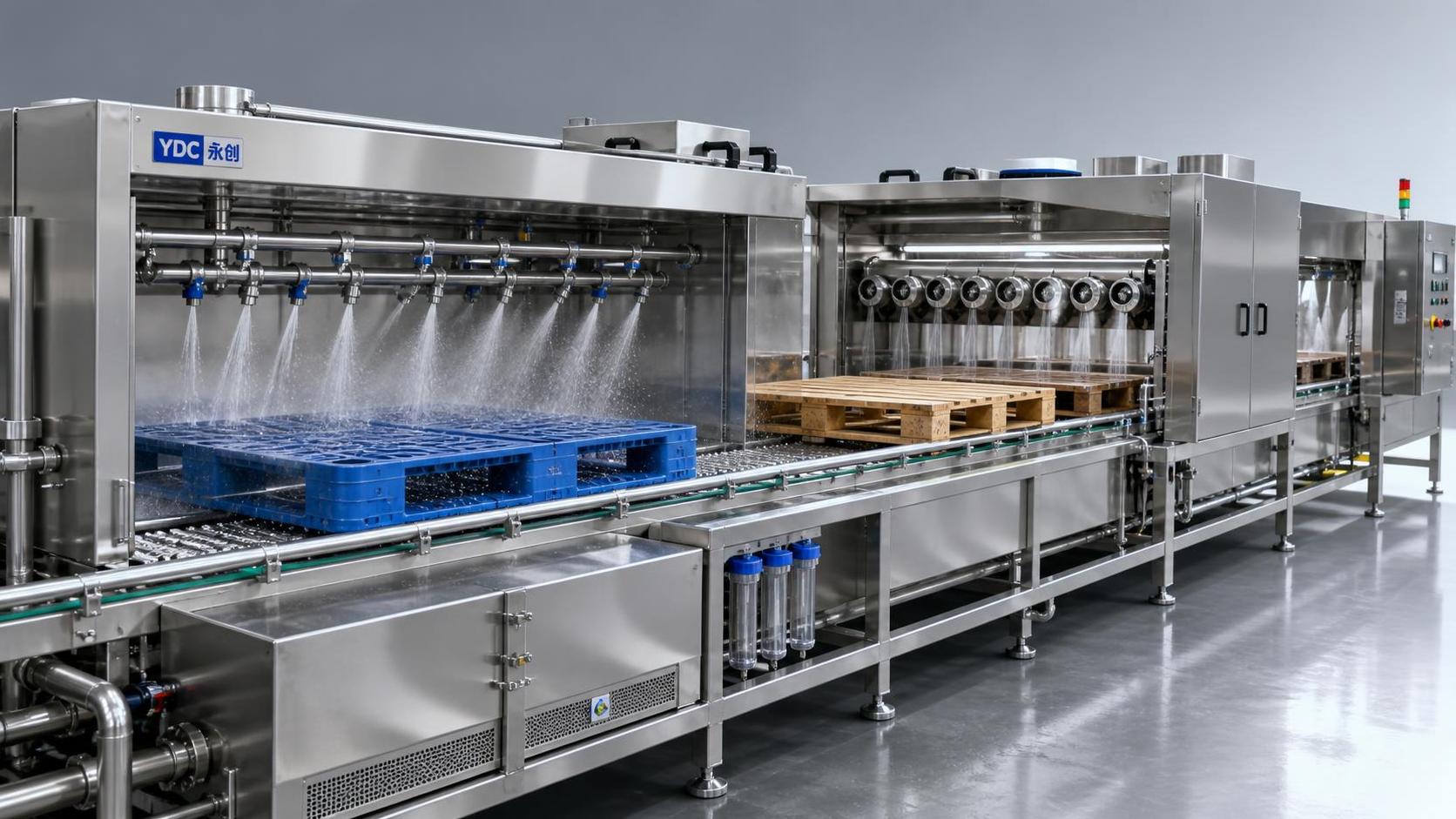 Comment choisir des machines de lavage de palettes pour le nettoyage de palettes en plastique et en bois