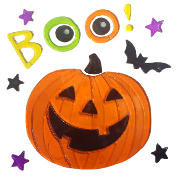 Adhesivos de gel para ventanas de Halloween fantasma calabaza murciélago bruja gato Boo sangre pegatinas decorativas para decoraciones de ventanas de Halloween en el hogar y fiestas