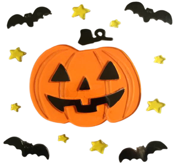 Adhesivos de gel para ventanas de Halloween fantasma calabaza murciélago bruja gato Boo sangre pegatinas decorativas para decoraciones de ventanas de Halloween en el hogar y fiestas