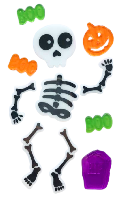 Adhesivos de gel para ventanas de Halloween fantasma calabaza murciélago bruja gato Boo sangre pegatinas decorativas para decoraciones de ventanas de Halloween en el hogar y fiestas
