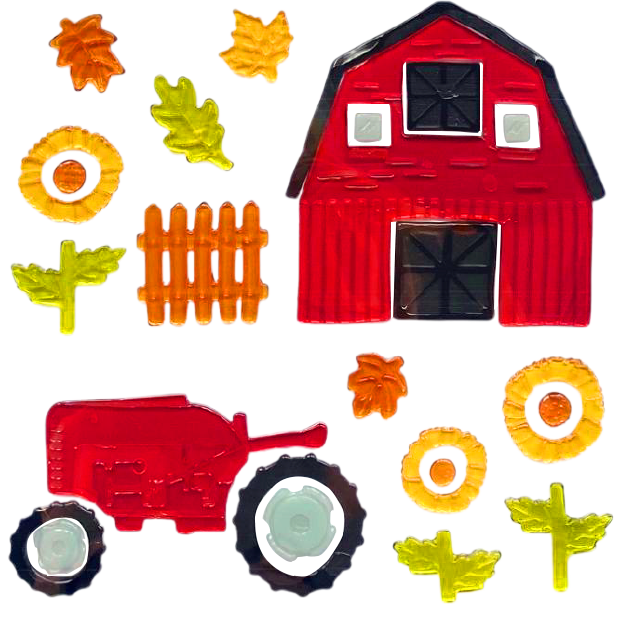 Adhesivos de gel de otoño para ventanas de vidrio, Adhesivos de gel para otoño y Acción de Gracias,Hola hojas de otoño,Calabaza para decoración de ventanas de las fiestas de otoño