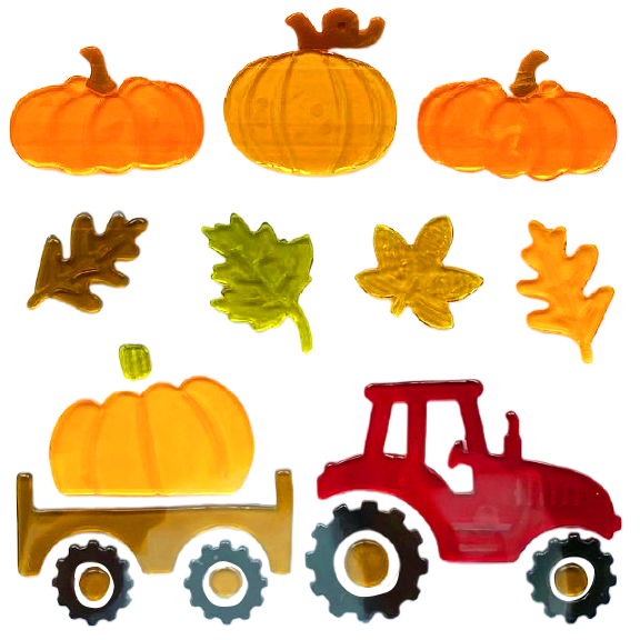 Adhesivos de gel de otoño para ventanas de vidrio, Adhesivos de gel para otoño y Acción de Gracias,Hola hojas de otoño,Calabaza para decoración de ventanas de las fiestas de otoño