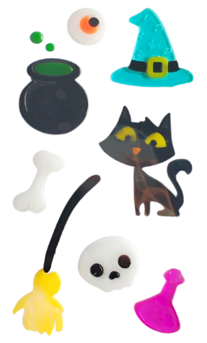 Adhesivos de gel para ventanas de Halloween fantasma calabaza murciélago bruja gato Boo sangre pegatinas decorativas para decoraciones de ventanas de Halloween en el hogar y fiestas