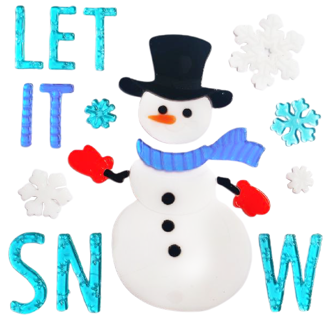 Adhesivos de gel para ventanas de Navidad - Pegatinas de ventana navideñas de Papá Noel, muñeco de nieve, copo de nieve, pingüino, árbol de Navidad y regalo para niños