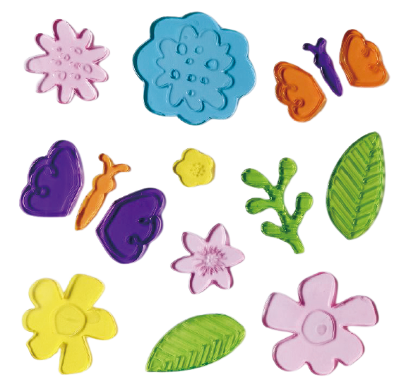 Adhesivos de gel de primavera para ventanas, pegatinas de gelatina para ventanas para vidrio, refrigeradores y hogar, decoraciones de primavera para ventanas de bienvenida - flores mariposas pájaro, amor de los niños