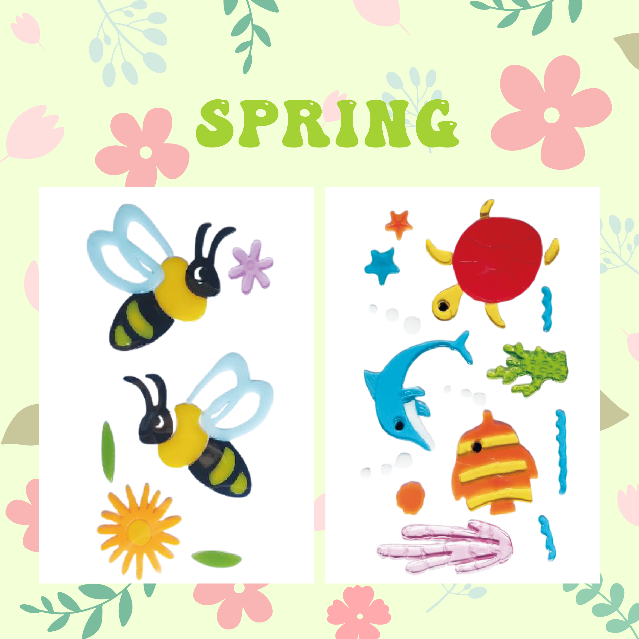Adhesivos de gel de primavera para ventanas, pegatinas de gelatina para ventanas para vidrio, refrigeradores y hogar, decoraciones de primavera para ventanas de bienvenida - flores mariposas pájaro, amor de los niños Adhesivos de gel de primavera para ventanas, pegatinas de gelatina para ventanas para vidrio, refrigeradores y hogar, decoraciones de primavera para ventanas de bienvenida - flores mariposas pájaro, amor de los niños