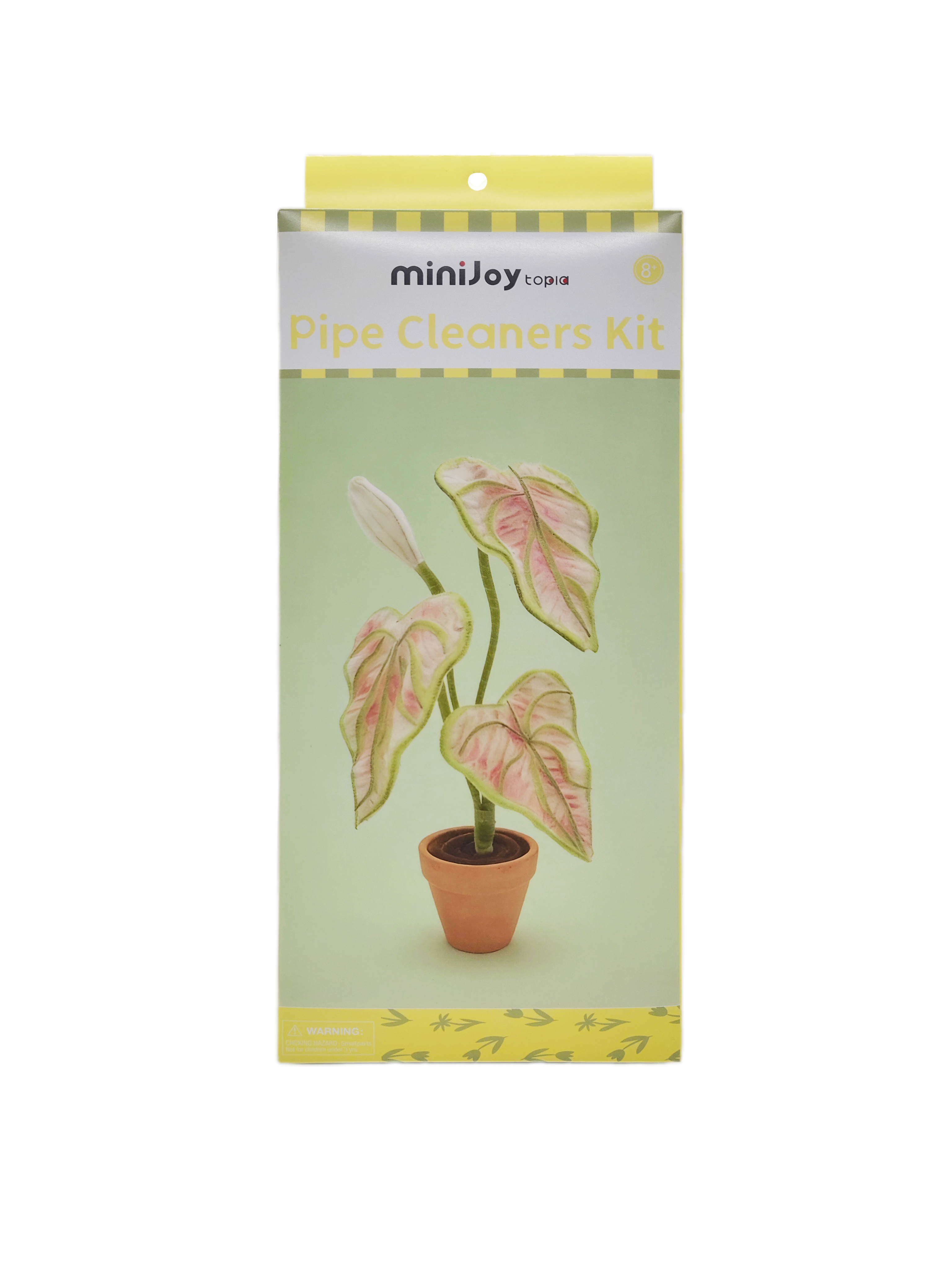 Limpiapipas personalizados al por mayor OEM ODM kit de manualidades DIY para plantas, paquete de inicio personalizado de flores y suculentas con tallos de chenilla para jardín de infancia, hogar, arte, manualidades y decoración