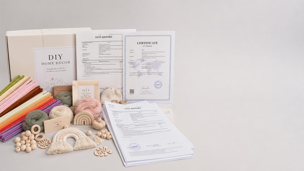 ¿Qué certificados y informes de prueba debe proporcionar una fábrica de kits de manualidades con limpiapipas?