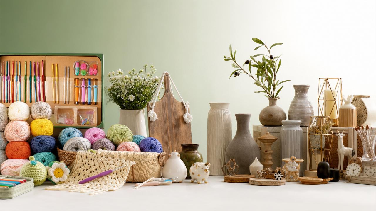 Proveedores de kits de crochet vs mayoristas generales de manualidades: ¿qué ruta de abastecimiento es mejor?