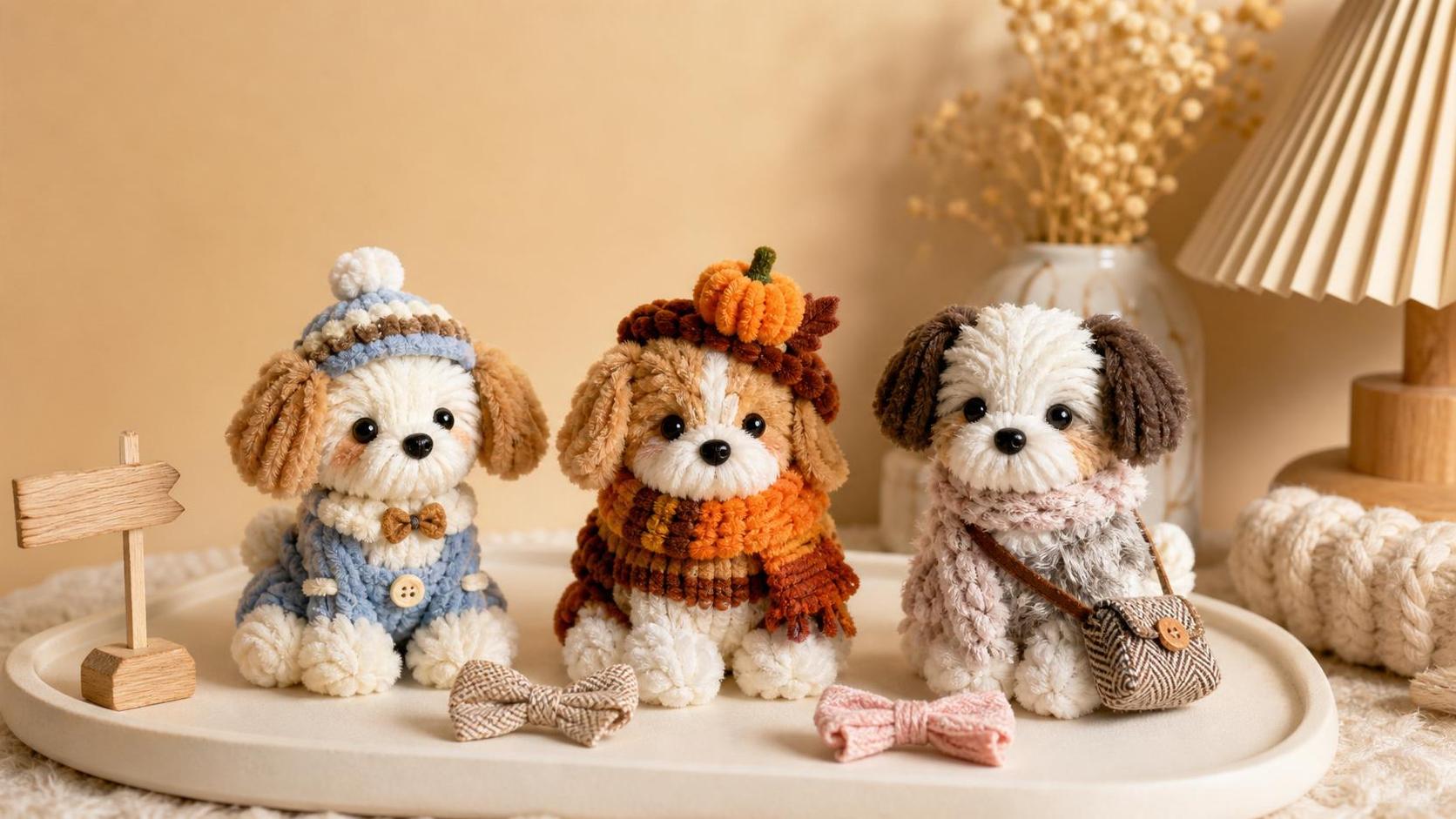Limpiador de pipas chenille Pups: estilos populares, niveles de habilidad y usos artesanales Limpiador de pipas chenille Pups: estilos populares, niveles de habilidad y usos artesanales