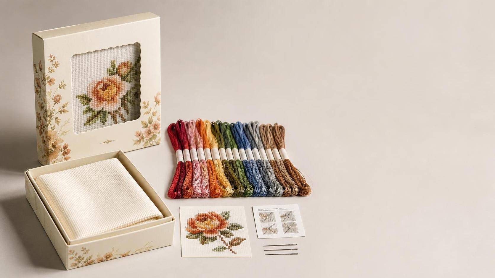 Estándares de embalaje y personalización para kits iniciales personalizados de punto de cruz Estándares de embalaje y personalización para kits iniciales personalizados de punto de cruz
