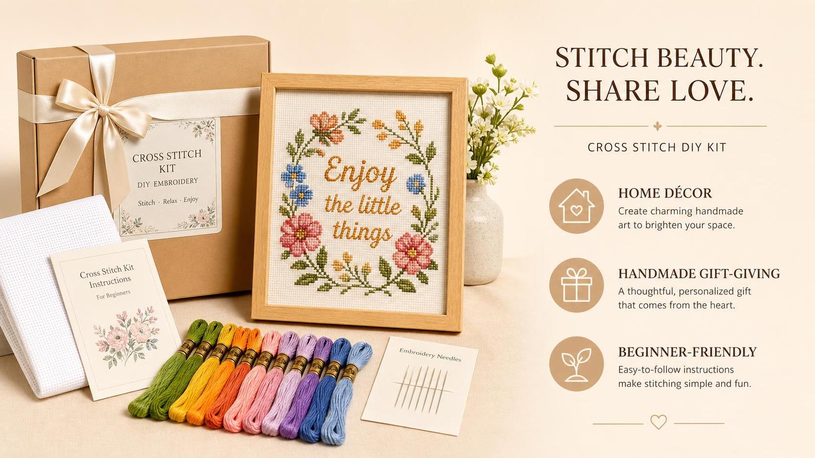 ¿Por qué se venden tan bien los kits de punto de cruz DIY en los canales de decoración del hogar y regalos? ¿Por qué se venden tan bien los kits de punto de cruz DIY en los canales de decoración del hogar y regalos?