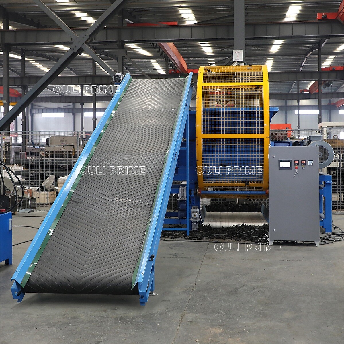 Machine de déchiquetage de recyclage de pneus / Machine de déchiquetage de pneus