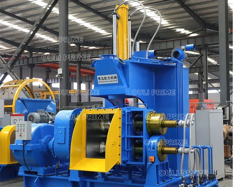 Mélangeur de caoutchouc silicone: malaxeur hydraulique avancé pour le compoundage à haute viscosité