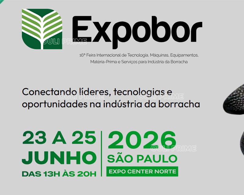Visite Qingdao Ouli Machine en Expobor 2026 – Exposición de la Industria del Caucho de Brasil