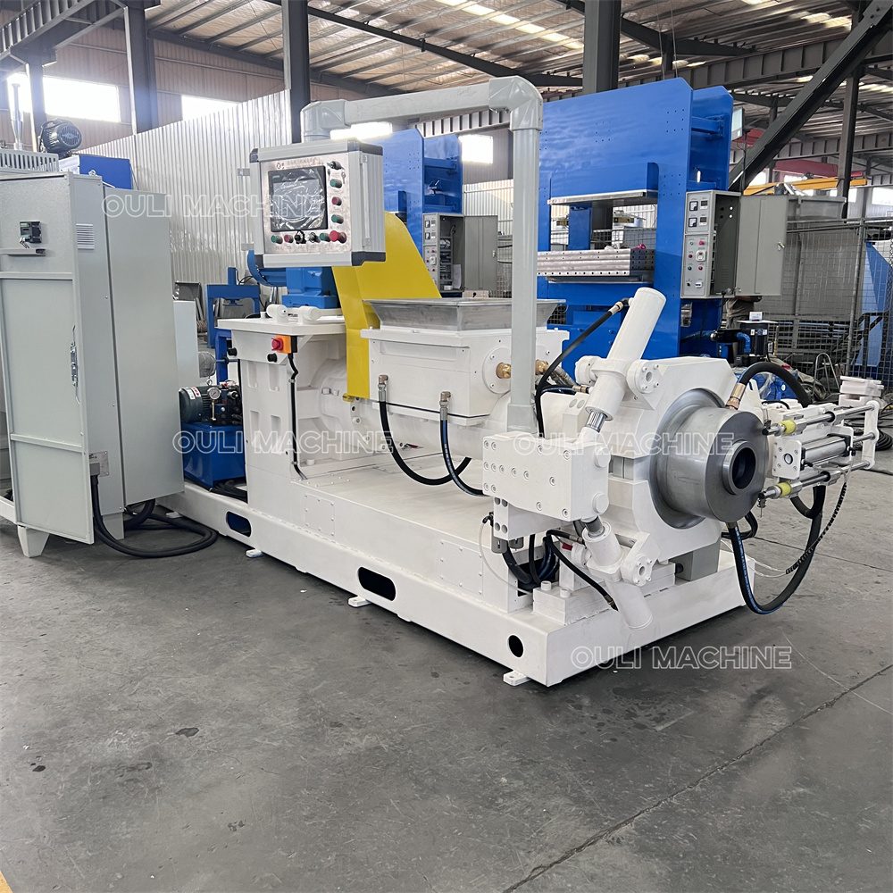 Machine à extruder le caoutchouc