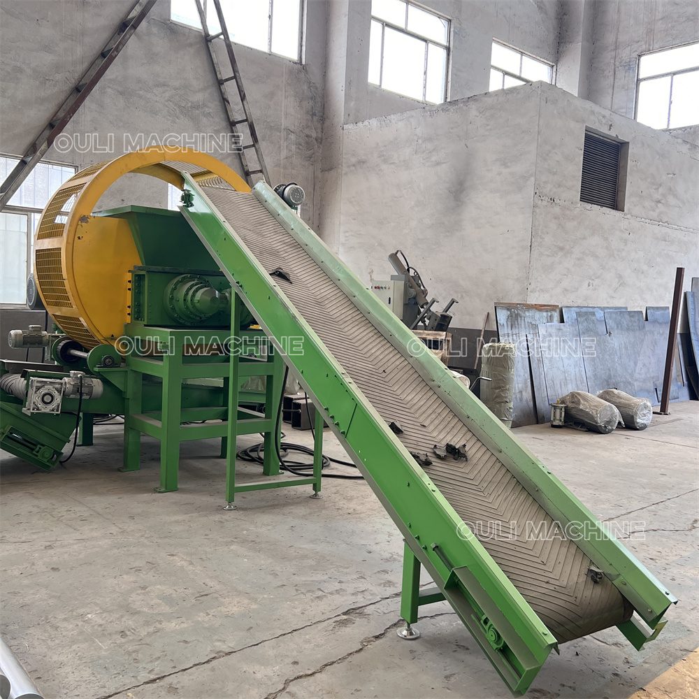 Máquina Trituradora de Pneus