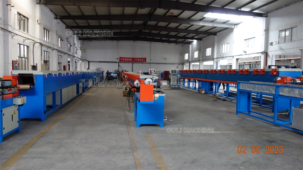 Línea de producción de extrusión de perfiles de caucho