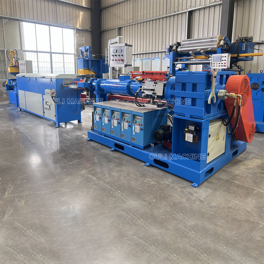 Línea de producción de extrusión de perfiles de caucho