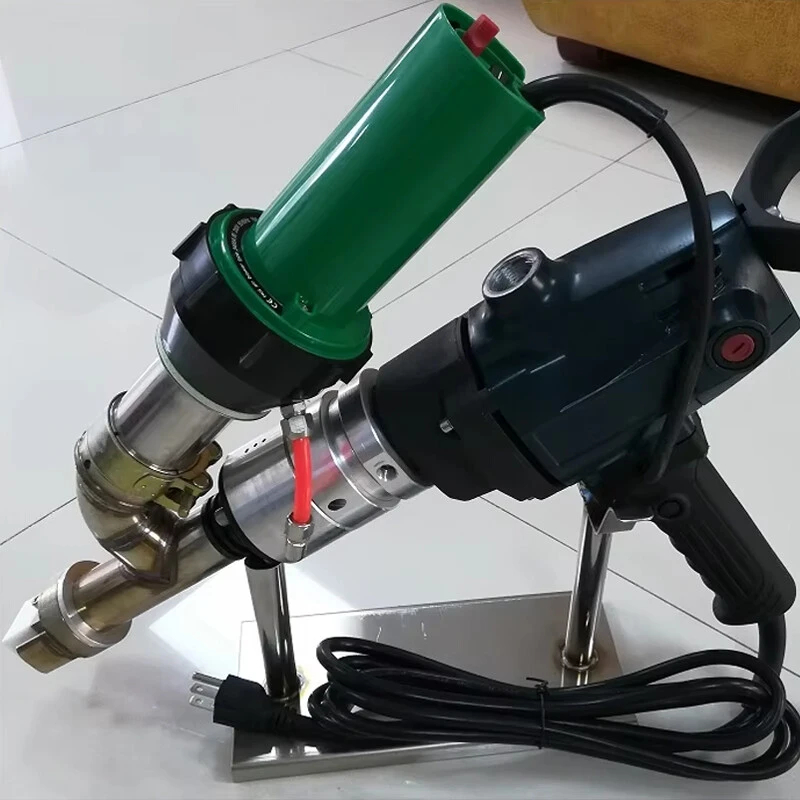 Extrusion welding gun
