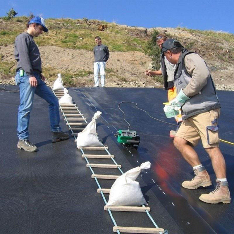LDPE textured geomembrane