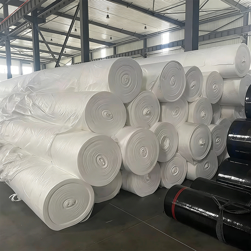 Polyester filament geotextile