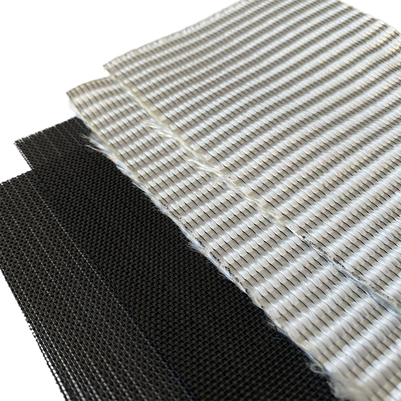 Long-filament woven geotextile
