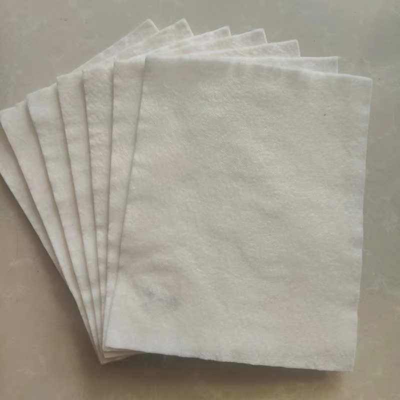 Continuous filament spunbonded needle-punched nonwoven geotextile
