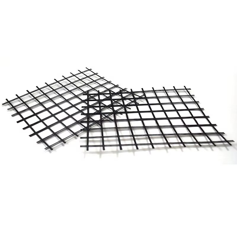 Fiberglass geogrid