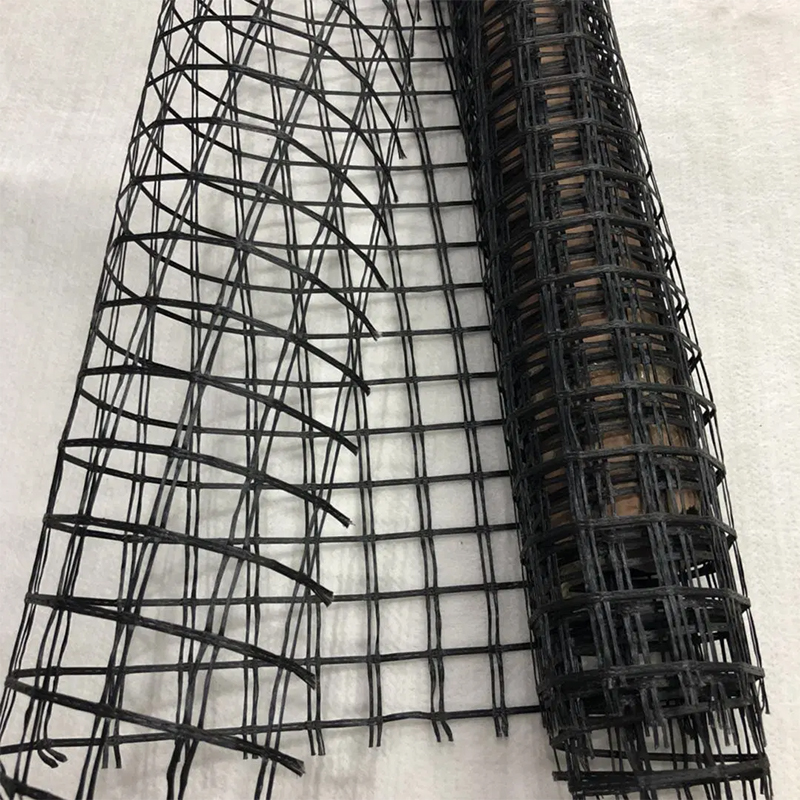 Fiberglass geogrid