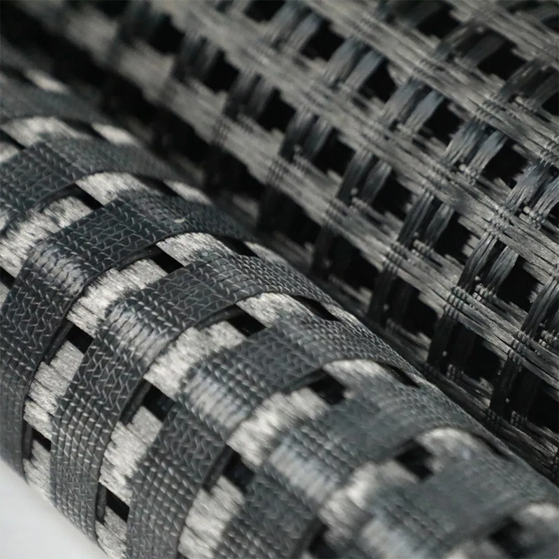 Fiberglass geogrid