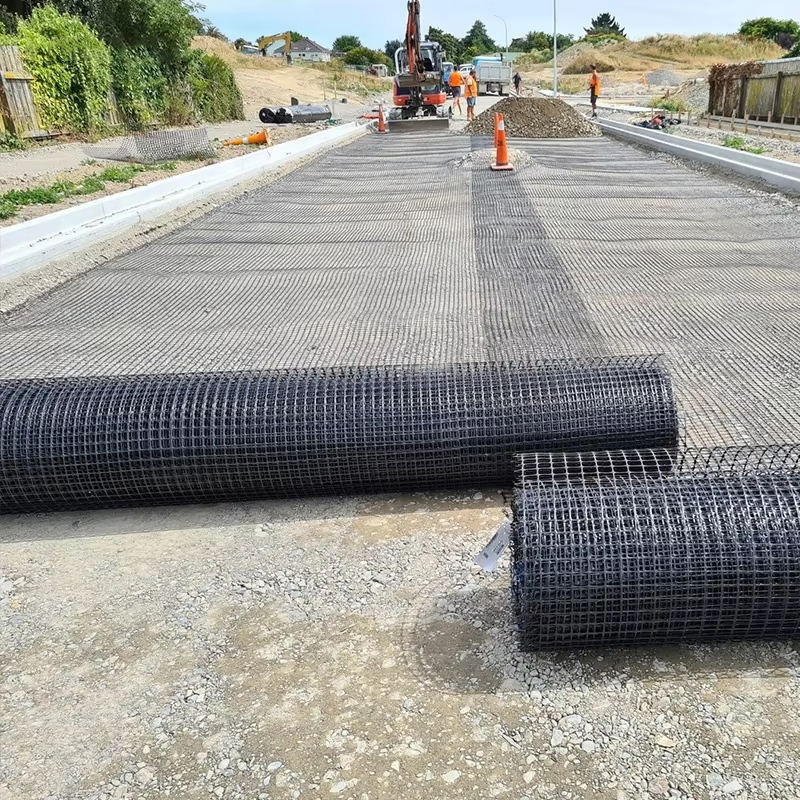 Biaxial geogrid