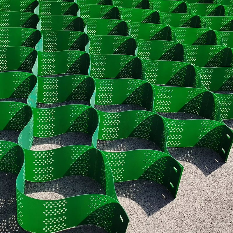 Geocells with full height range of 50mm-250mm
