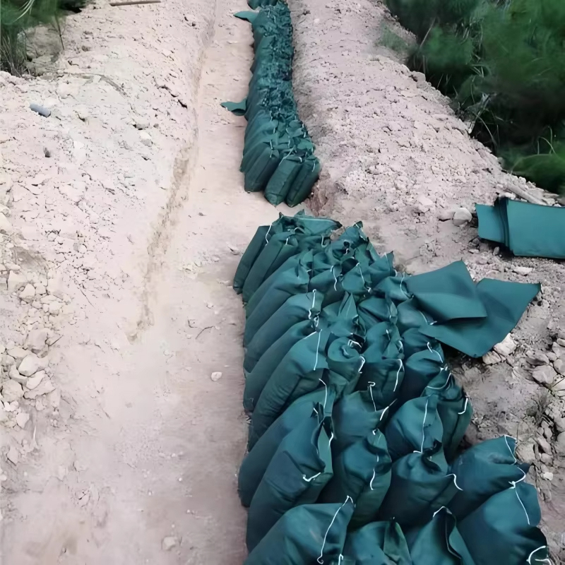 Geotextile bags