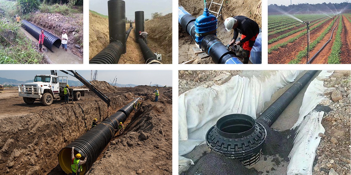 详情_05 HDPE single-wall corrugated pipe