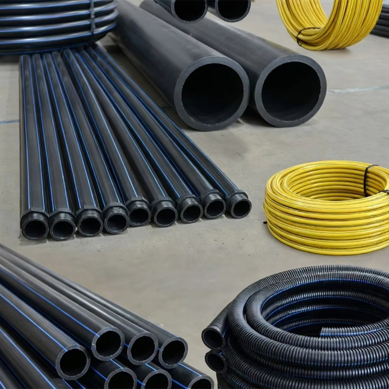 HDPE solid wall pipe