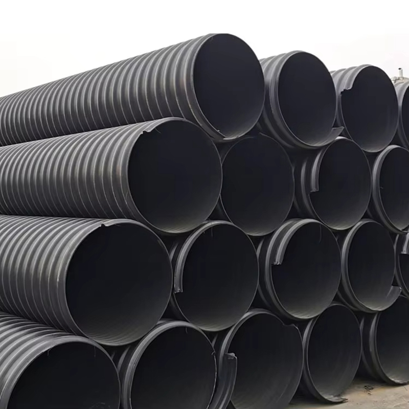 HDPE double-wall corrugated pipe