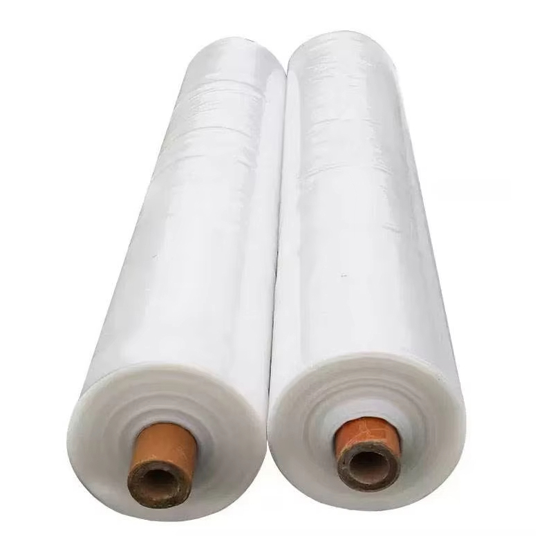 Transparent UV-resistant greenhouse plastic film