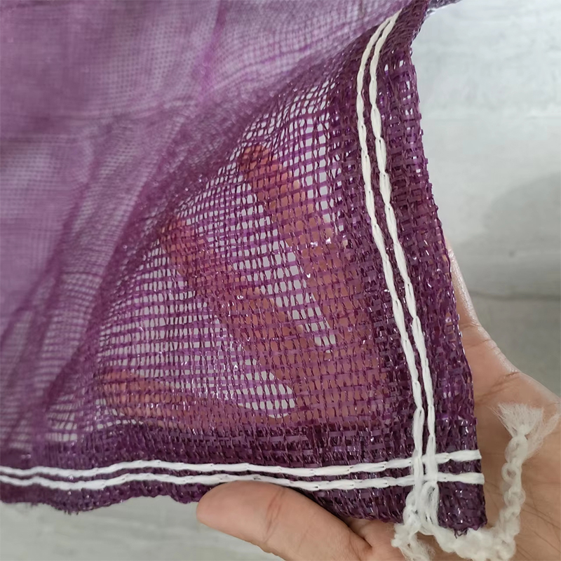Plain leno mesh bag, L sew