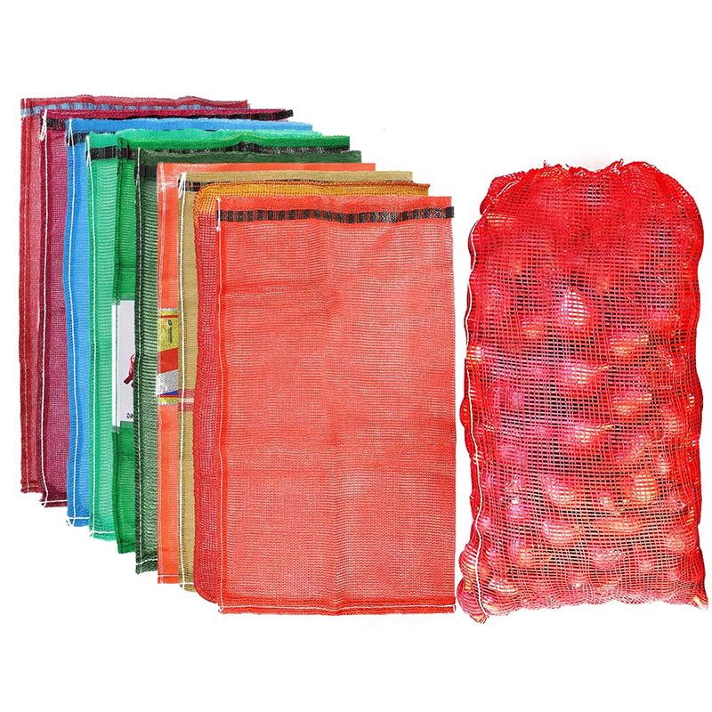 Raschel bags on roll,onion
