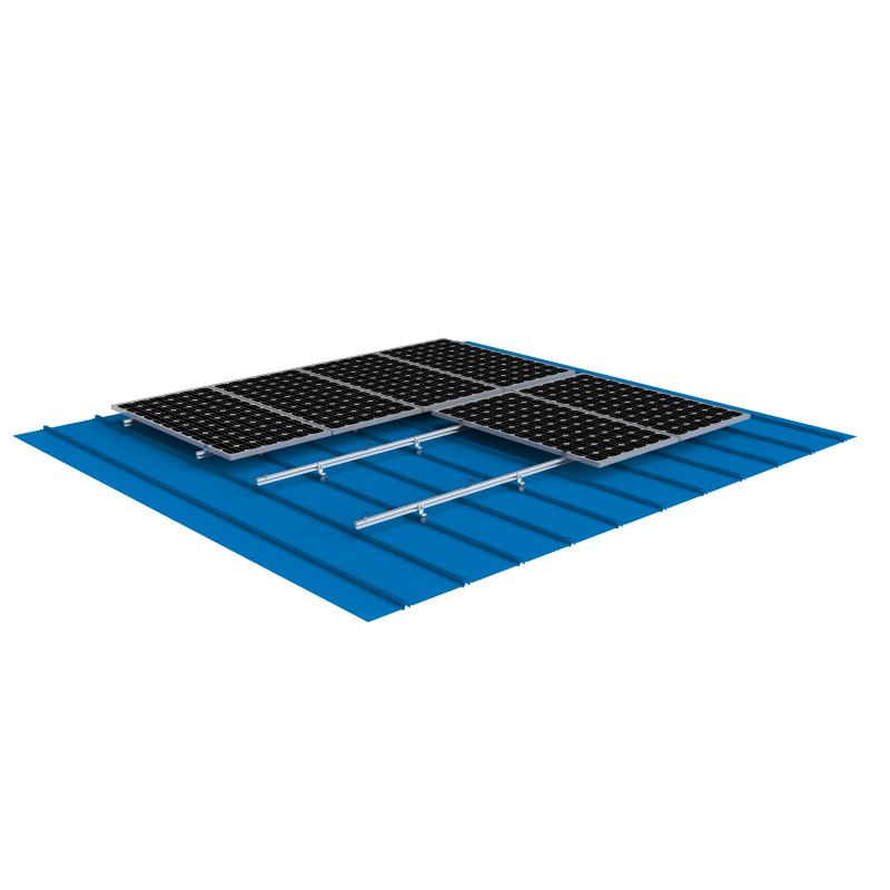 Sistema de Montaje Solar para Techos de Metal con Costura Vertical TonKor TSR-RC01