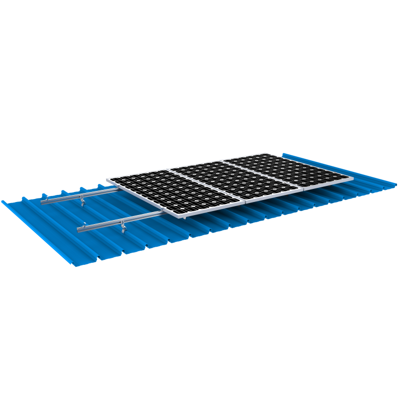 Sistema de Montaje Solar para Techos Metálicos sin Pernos TonKor Sistema de Montaje Solar para Techos Metálicos sin Pernos TonKor