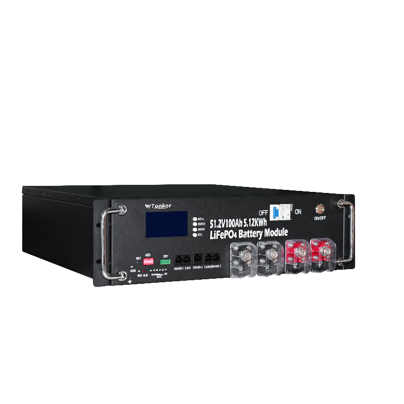 TonKor LR51.2-100 5.12kWh 51.2V Módulo de batería LiFePO4 con pantalla LCD y BMS CAN RS485 TonKor LR51.2-100 5.12kWh 51.2V Módulo de batería LiFePO4 con pantalla LCD y BMS CAN RS485