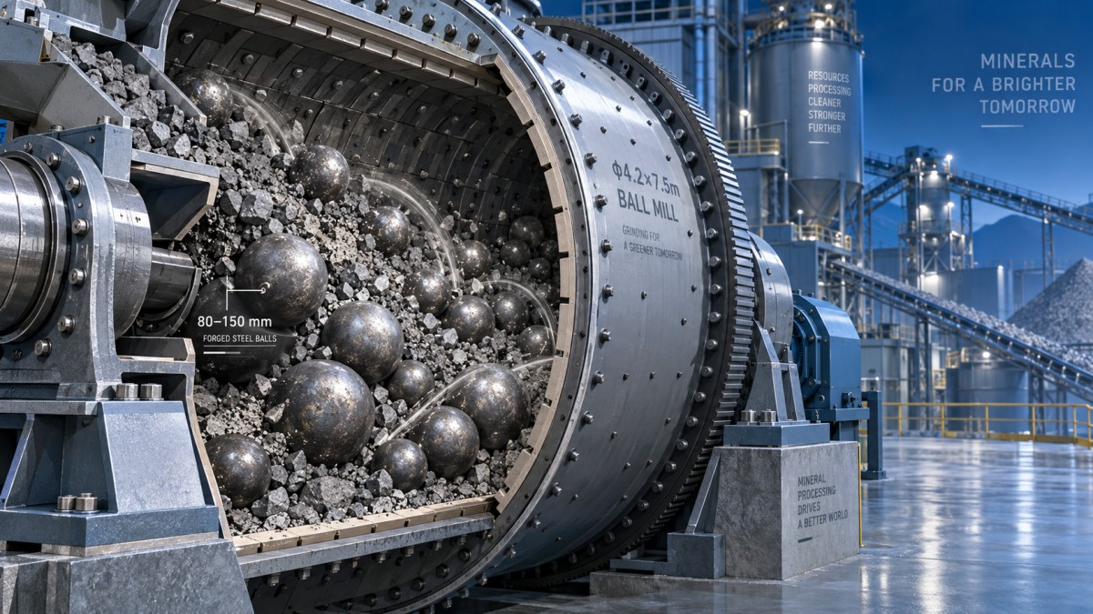 Forged Steel Balls for Ball Mills: Size Selection for Efficient Coarse Grinding Forged Steel Balls for Ball Mills: Size Selection for Efficient Coarse Grinding