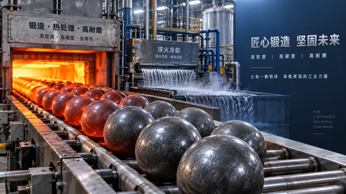 Forged Hot Rolled Steel Balls: Process Differences That Affect Service Life Forged Hot Rolled Steel Balls: Process Differences That Affect Service Life
