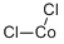 CAS 7646-79-9 (Cobalt chloride) Structure CAS 7646-79-9 (Cobalt chloride) Structure