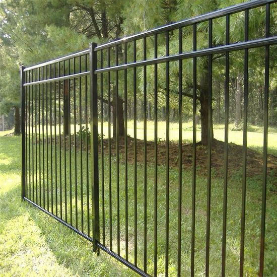 Flat top fence