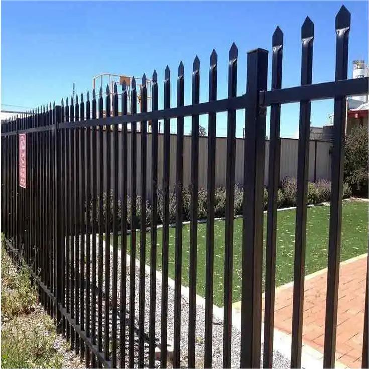 Spear top/ picket top/ pressed-point fence